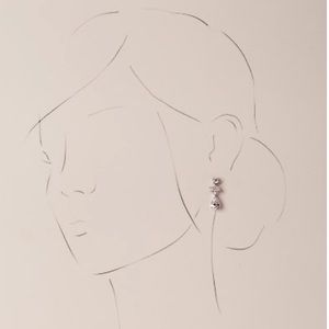 BHLDN Petite Drop Bridal Earrings